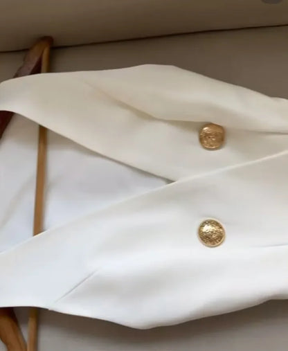 Women Elegant Sexy Deep V-neck Luxury Slim Dress Black White Button Mini Short Dresses Satin Evening Dress Summer Pleated Skirt