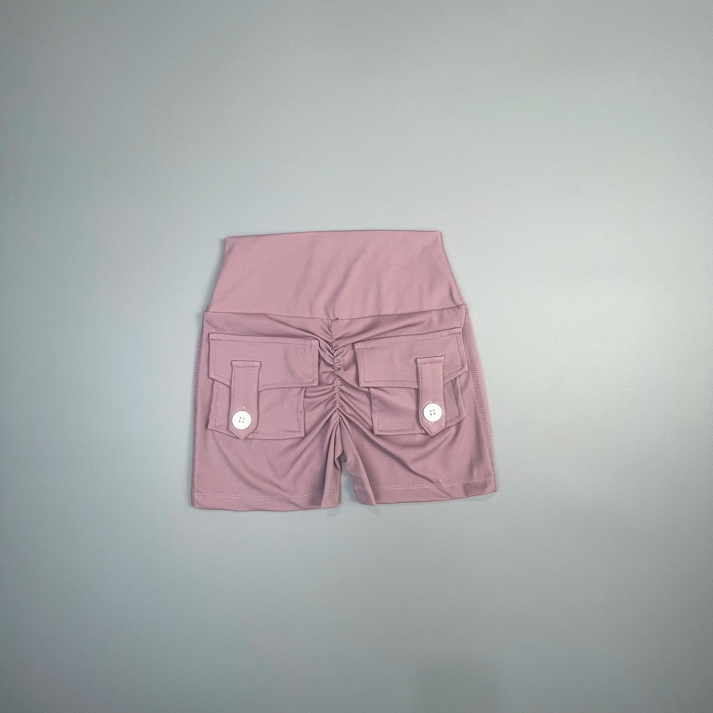 Peach Butt Fitness Shorts Women's Exercise Three-Quarter Pants Cargo Air Dry Pocket Yoga  Tight  Lift Summer