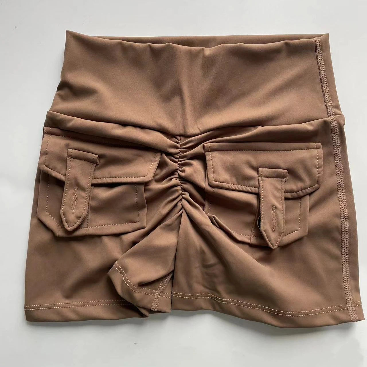 Peach Butt Fitness Shorts Women's Exercise Three-Quarter Pants Cargo Air Dry Pocket Yoga  Tight  Lift Summer